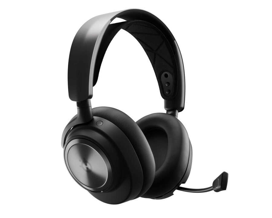 arctis nova pro wireless para pc y playstation - caja con defectos